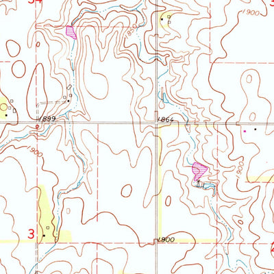 United States Geological Survey Orchard, NE (1963, 24000-Scale) digital map