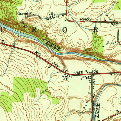 United States Geological Survey Orchard Park, NY (1950, 24000-Scale) digital map