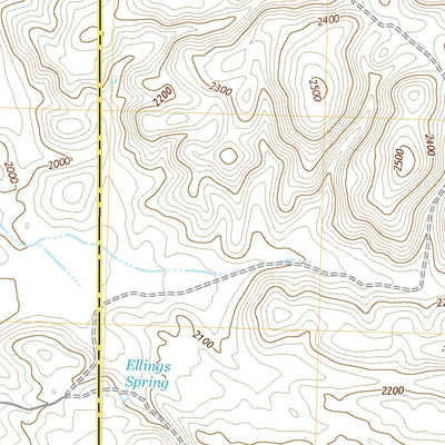 United States Geological Survey Orchard Peak, CA (2021, 24000-Scale) digital map