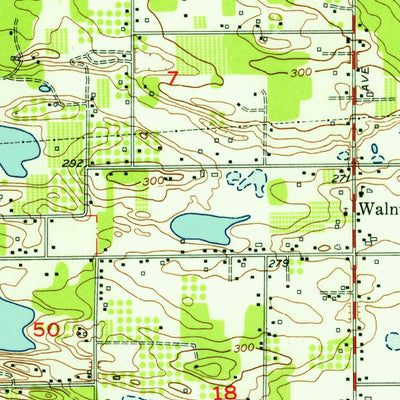 United States Geological Survey Orchards, WA (1954, 24000-Scale) digital map
