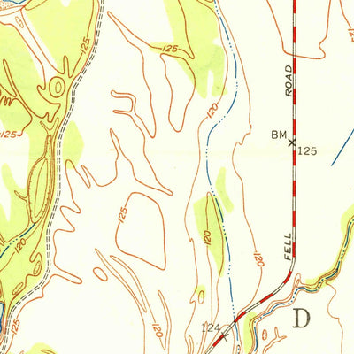 United States Geological Survey Ord Ferry, CA (1950, 24000-Scale) digital map