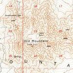United States Geological Survey Ord Mountains, CA (1955, 62500-Scale) digital map