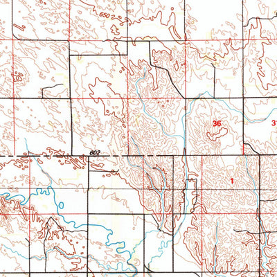 United States Geological Survey Ord, NE (1985, 100000-Scale) digital map