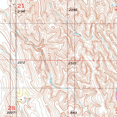 United States Geological Survey Ord NE, NE (1954, 24000-Scale) digital map