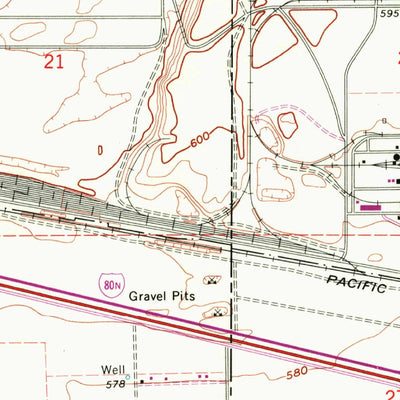United States Geological Survey Ordnance, OR (1962, 24000-Scale) digital map