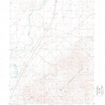 United States Geological Survey Oreana, NV (1987, 24000-Scale) digital map