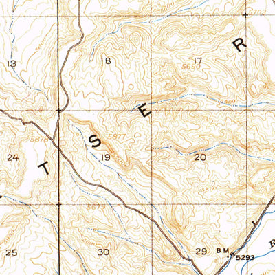 United States Geological Survey Oregon Basin, WY (1911, 62500-Scale) digital map