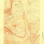 United States Geological Survey Oregon Basin, WY (1913, 62500-Scale) digital map