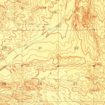 United States Geological Survey Oregon Basin, WY (1913, 62500-Scale) digital map