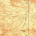 United States Geological Survey Oregon Basin, WY (1913, 62500-Scale) digital map