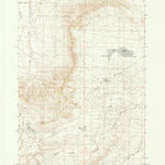 United States Geological Survey Oregon Basin, WY (1985, 24000-Scale) digital map