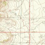 United States Geological Survey Oregon Basin, WY (1985, 24000-Scale) digital map