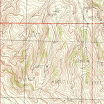United States Geological Survey Oregon Basin, WY (1985, 24000-Scale) digital map