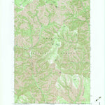 United States Geological Survey Oregon Butte, WA (1967, 24000-Scale) digital map