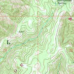 United States Geological Survey Oregon Butte, WA (1967, 24000-Scale) digital map