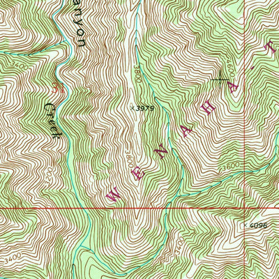 United States Geological Survey Oregon Butte, WA (1967, 24000-Scale) digital map