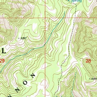 United States Geological Survey Oregon Butte, WA (1995, 24000-Scale) digital map