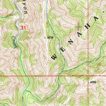 United States Geological Survey Oregon Butte, WA (1995, 24000-Scale) digital map