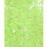 United States Geological Survey Oregon Caves, OR-CA (1954, 62500-Scale) digital map