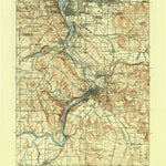 United States Geological Survey Oregon City, OR (1914, 62500-Scale) digital map