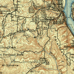 United States Geological Survey Oregon City, OR (1914, 62500-Scale) digital map