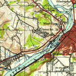 United States Geological Survey Oregon City, OR (1939, 62500-Scale) digital map
