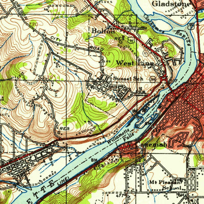United States Geological Survey Oregon City, OR (1939, 62500-Scale) digital map