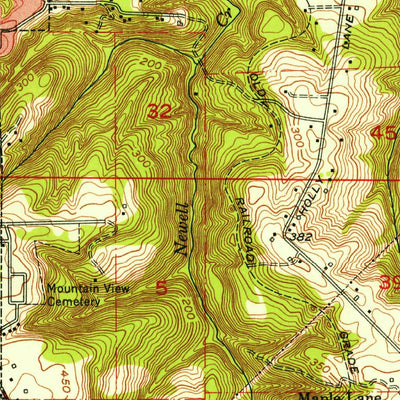 United States Geological Survey Oregon City, OR (1954, 24000-Scale) digital map