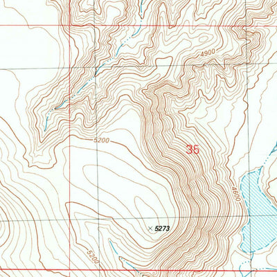 United States Geological Survey Oregon End Table, OR (1981, 24000-Scale) digital map