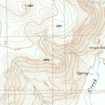 United States Geological Survey Oregon End Table, OR (1981, 24000-Scale) digital map