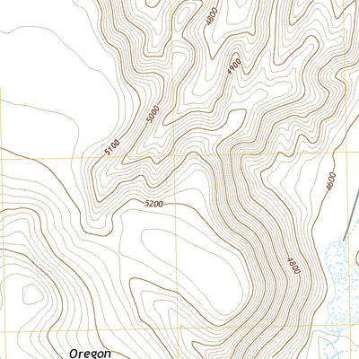 United States Geological Survey Oregon End Table, OR (2020, 24000-Scale) digital map