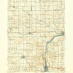 United States Geological Survey Oregon, IL (1924, 62500-Scale) digital map