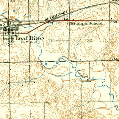 United States Geological Survey Oregon, IL (1924, 62500-Scale) digital map
