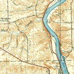 United States Geological Survey Oregon, IL (1924, 62500-Scale) digital map