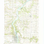 United States Geological Survey Oregon, IL (1983, 24000-Scale) digital map