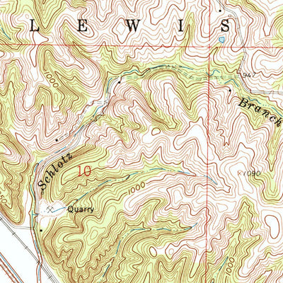 United States Geological Survey Oregon, MO-KS (1959, 24000-Scale) digital map