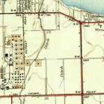 United States Geological Survey Oregon, OH-MI (1938, 31680-Scale) digital map