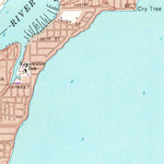 United States Geological Survey Oregon, OH-MI (1965, 24000-Scale) digital map