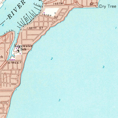 United States Geological Survey Oregon, OH-MI (1965, 24000-Scale) digital map