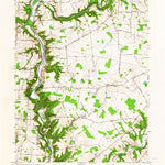United States Geological Survey Oregonia, OH (1955, 24000-Scale) digital map