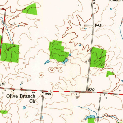 United States Geological Survey Oregonia, OH (1955, 24000-Scale) digital map