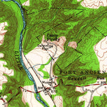 United States Geological Survey Oregonia, OH (1955, 24000-Scale) digital map