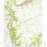 United States Geological Survey Oregonia, OH (1968, 24000-Scale) digital map