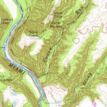 United States Geological Survey Oregonia, OH (1968, 24000-Scale) digital map