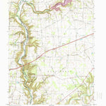 United States Geological Survey Oregonia, OH (1996, 24000-Scale) digital map