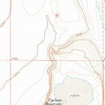 United States Geological Survey Orejana Canyon, OR (1971, 24000-Scale) digital map