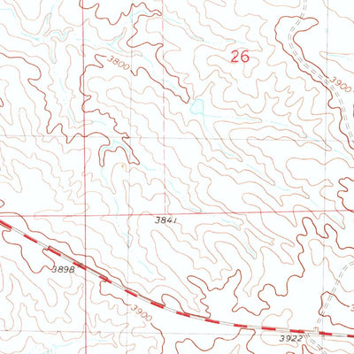 United States Geological Survey Orella, NE (1980, 24000-Scale) digital map