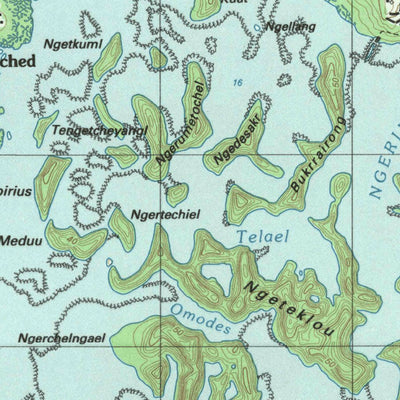 United States Geological Survey Oreor, PW (1983, 25000-Scale) digital map