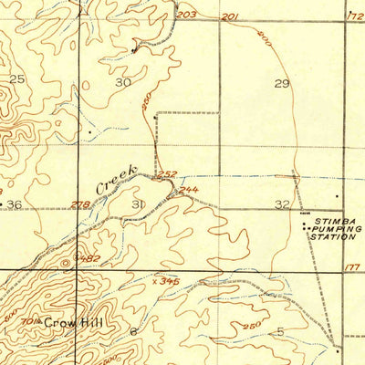 United States Geological Survey Orestimba, CA (1919, 62500-Scale) digital map