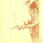 United States Geological Survey Orestimba Peak, CA (1919, 31680-Scale) digital map